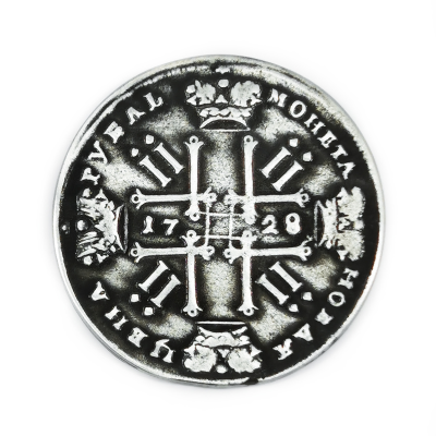 Монеты - Монета 1728 годаМ204