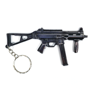 Брелоки - Брелок-оружие МП5 "Курц" черный никель БР131
