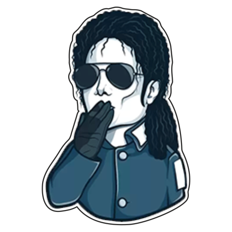 Значки - 160 Значок "Майкл Джексон"