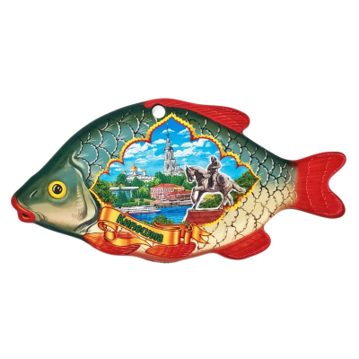 Сувенирные разделочные доски - Доска деревянная "Рыба"