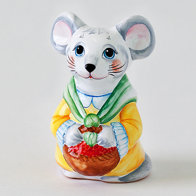 Фигуры - Мышка с корзинкой