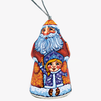 ❄ Новый Год ❄ - Колокольчик Дед Мороз и Снегурочка