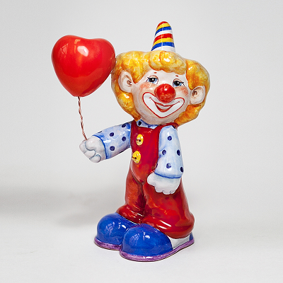 Цирк - Клоун с шариком-сердечко 01 02 06